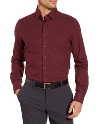 Emanuel Berg Modern Fit Button Up Flannel Shirt