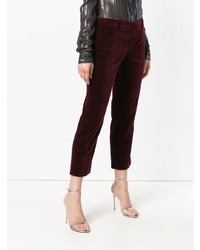 Saint Laurent Cropped Tailored Trousers