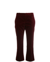 Saint Laurent Cropped Tailored Trousers