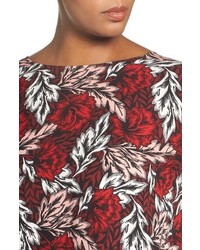 Vince Camuto Plus Size Woodland Floral Highlow Blouse