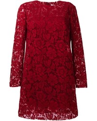 Valentino Floral Lace Dress