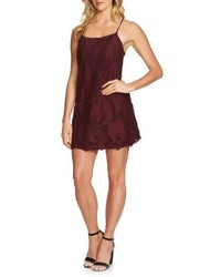 1 STATE 1state Floral Lace Racerback Shift Dress