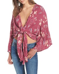 Billabong Sometimes Yours Knot Front Top