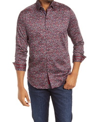 Robert Graham Fit Floral Button Up Shirt