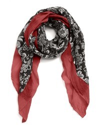 Nordstrom Gypsy Floral Square Scarf