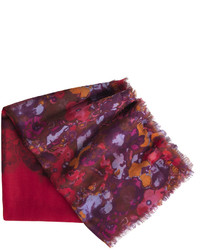 Johnston & Murphy Watercolor Floral Scarf