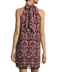 Max Studio Floral Printed Sleeveless Shift Dress Multi