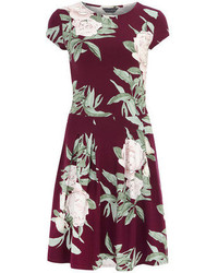 Dorothy Perkins Tall Floral Boxpleat Dress
