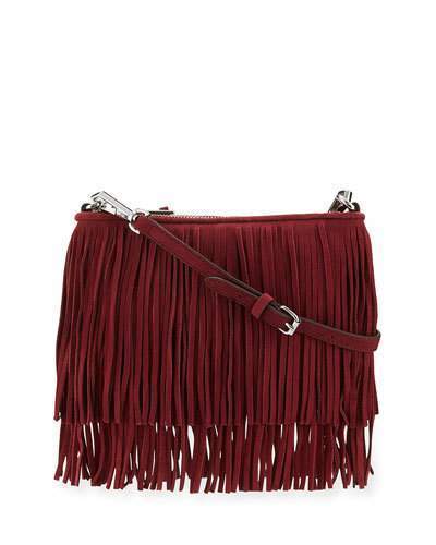 Fringe Crossbody Bag {Black, Camel, Maroon} – Spectator Handbags