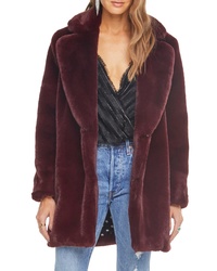 ASTR the Label Cleo Faux Fur Coat