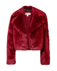 MICHAEL Michael Kors Cropped Faux Fur Jacket