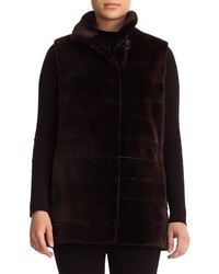 GORSKI Reversible Sheared Mink Fur Vest