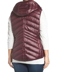 Andrew Marc Plus Size Hooded Down Vest