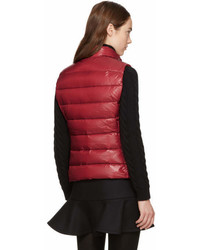 Moncler Red Down Ghany Vest