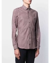 Fay Check Button Down Shirt