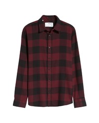 Selected Homme Check Regular Fit Organic Cotton Button Up Shirt