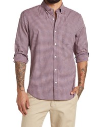 Bonobos Stretch Check Long Sleeve Button Up Shirt In Rhoose Gingham At Nordstrom