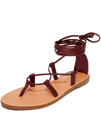Madewell Boardwalk Lace Up Gladiator Sandals