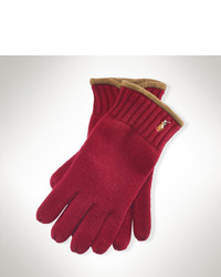 Burgundy Gloves