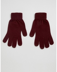 ASOS DESIGN Touch Screen Gloves In Recycled Polyester