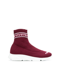 Vivetta Intarsia Sock Sneakers