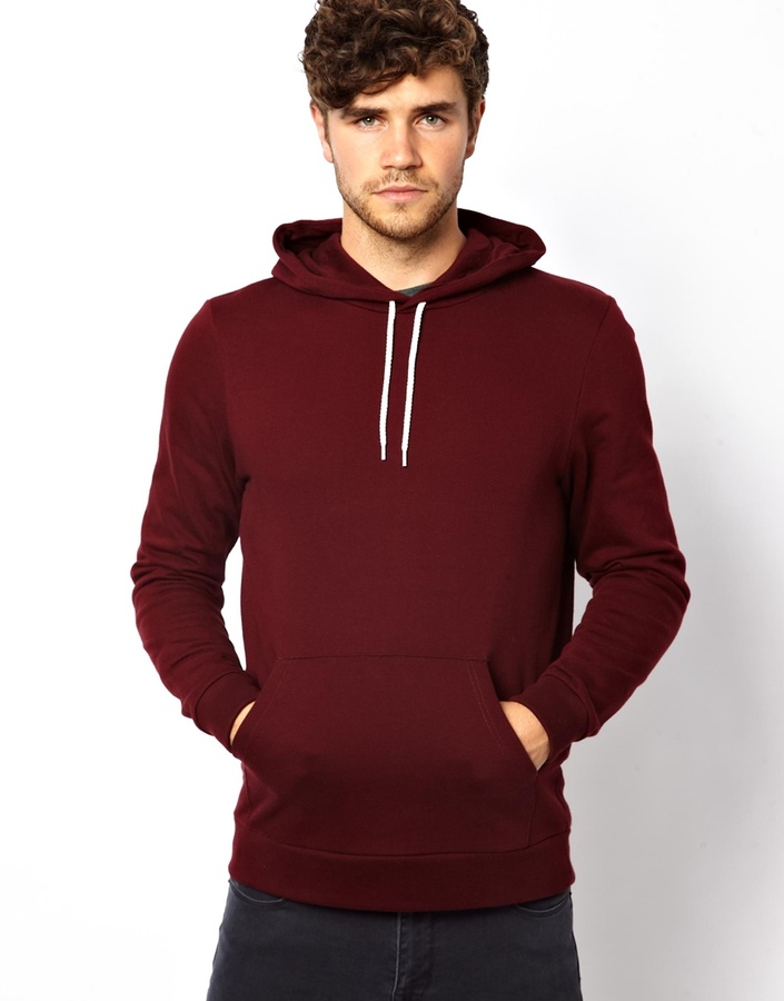 Бордовый свитер мужской с чем носить - 90 фото