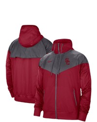 Nike Cardinal Usc Trojans Windrunner Full Zip Jacket At Nordstrom