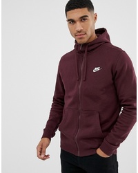 burgundy hoodie mens