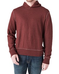 Lucky Brand Duofold Cotton Hoodie In Burgundy At Nordstrom