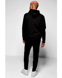 Boohoo Over The Head Hoodie With Piping
