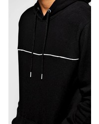 Boohoo Over The Head Hoodie With Piping