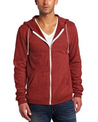 Threads 4 Thought Sustainable Triblend Zip Front Hoodie