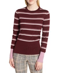 Nordstrom Signature Stripe Cashmere Sweater