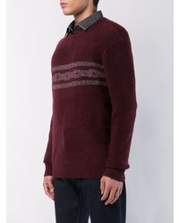 Michael Bastian Striped Detail Sweater