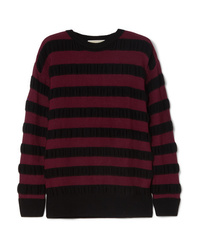 MICHAEL Michael Kors Striped Merino Wool Blend Sweater