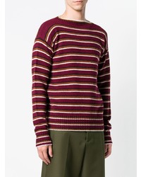 Prada Striped Shetland Sweater