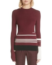 Calvin Klein 205W39nyc Varsity Stripe Colorblock Sweater