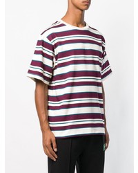 MSGM Horizontal Stripe T Shirt
