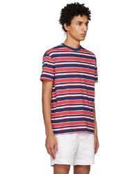 Polo Ralph Lauren Red Navy Striped T Shirt