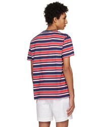 Polo Ralph Lauren Red Navy Striped T Shirt