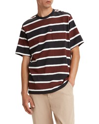 Levi's Relaxed Fit Stripe Organic Cotton Pocket T Shirt