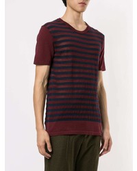 Cerruti 1881 Short Sleeves Striped T Shirt