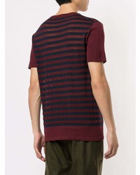 Cerruti 1881 Short Sleeves Striped T Shirt