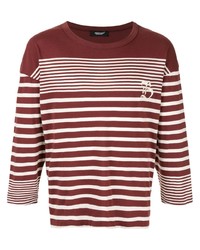 Undercover Striped Boxy Jersey Top