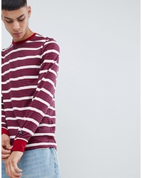 Nike SB Striped Long Sleeve T Shirt In Red 938020 618