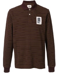 Kent & Curwen Striped Pattern Polo Shirt