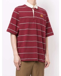 Kenzo Striped Tiger Polo Shirt