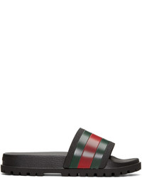 Gucci Tricolor Pursuit Trek Stripes Sandals
