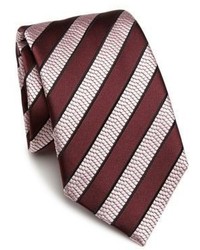 Ermenegildo Zegna Striped Silk Tie