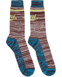 Marni Multicolor Jacquard Socks